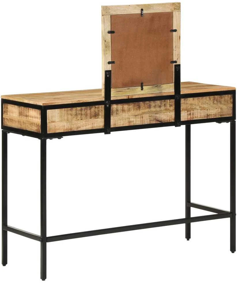 Makiažo stalas Ruda 100 x 40 x 120 cm Mango medienos masyvas