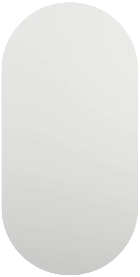 Veidrodis su LED lemputėmis, 60x30cm, stiklas, ovalo formos
