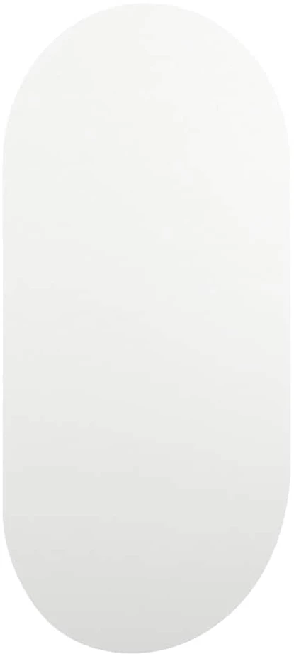 Veidrodis su LED lemputėmis, 80x40cm, stiklas, ovalo formos