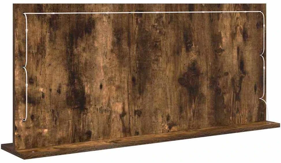 Kosmetinis veidrodis Rūkyta ąžuolas 100 x 45 x 18 cm