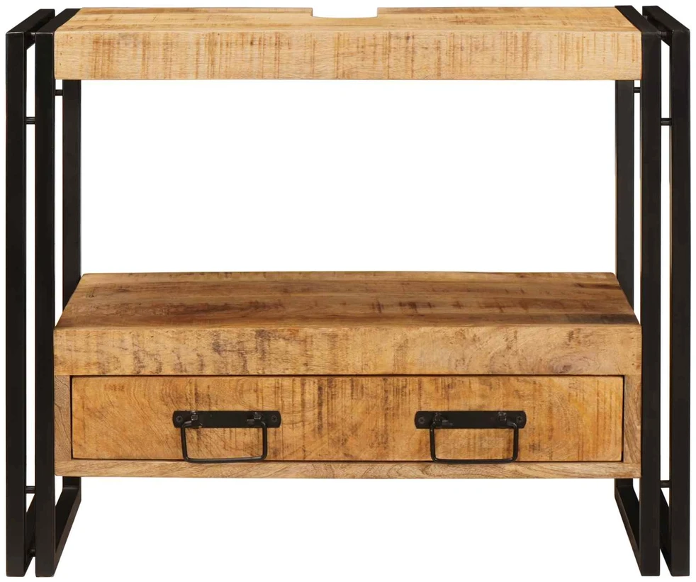 Veidrodžių kabinetas Ruda 71 x 33 x 58 cm Kietas mango medis