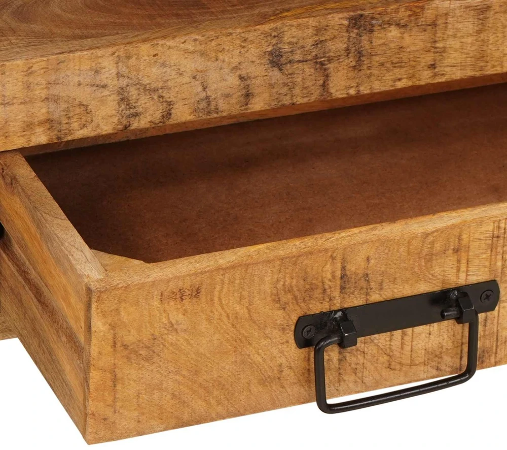 Veidrodžių kabinetas Ruda 71 x 33 x 58 cm Kietas mango medis