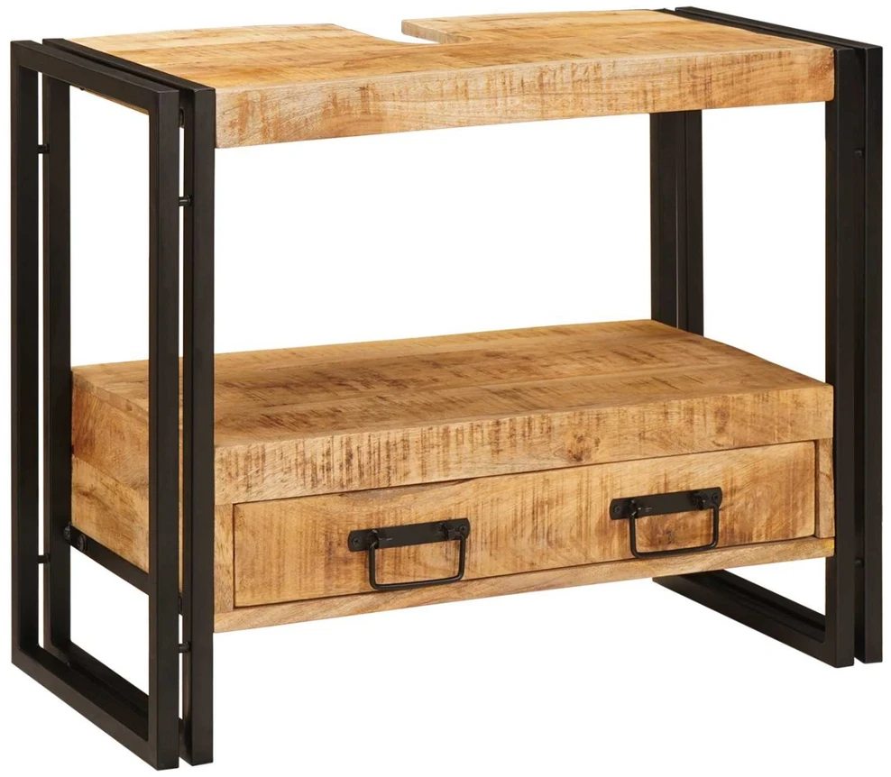 Veidrodžių kabinetas Ruda 71 x 33 x 58 cm Kietas mango medis