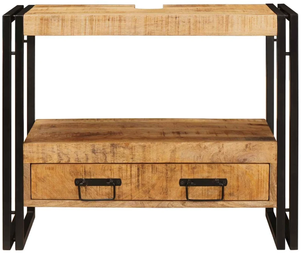 Veidrodžių kabinetas Ruda 71 x 33 x 58 cm Kietas mango medis