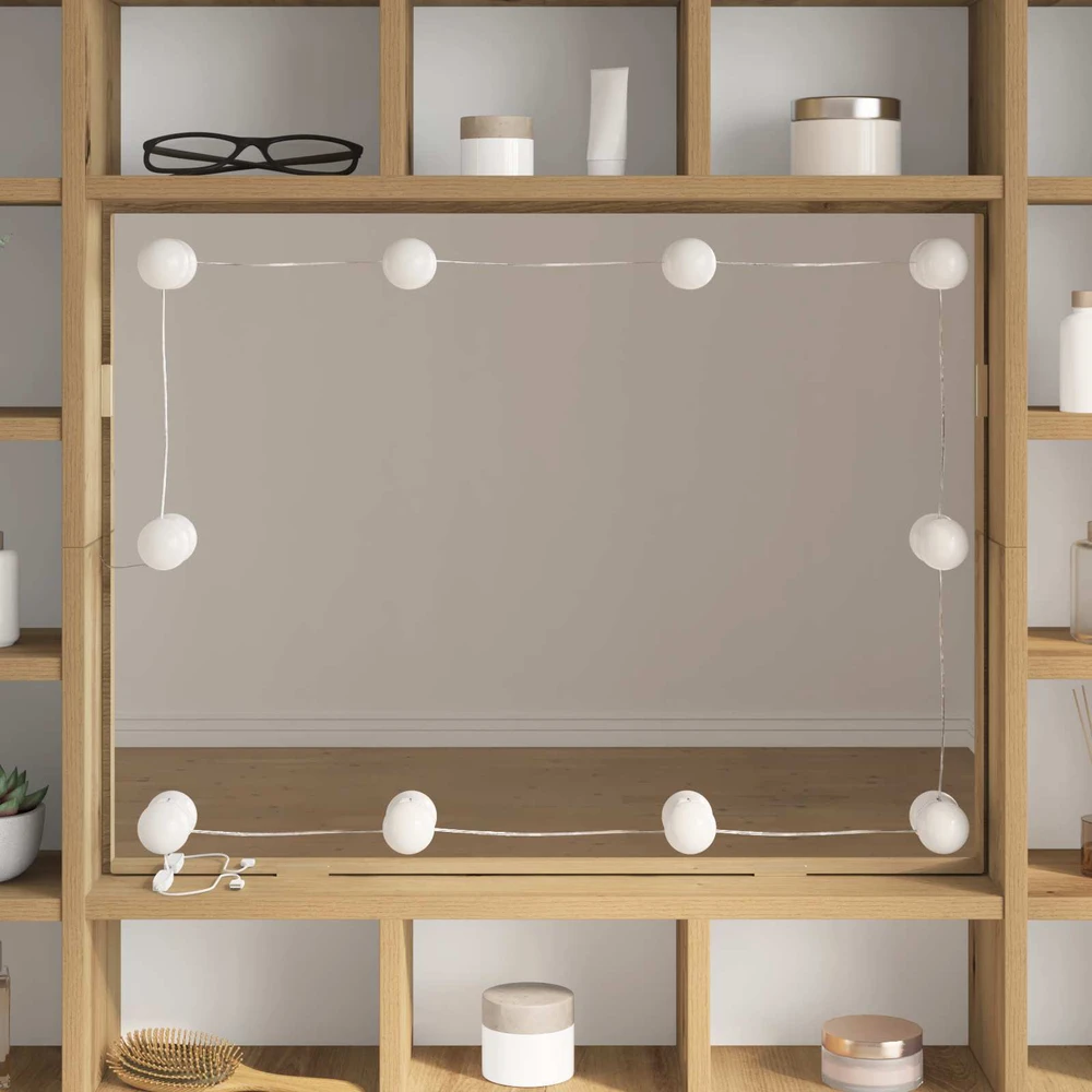 Veidrodžių šviestuvai Balta 4,5 x 4,5 x 4,7 cm Plastmasė
