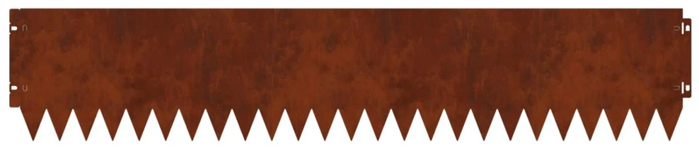Vejo kraštas 10 vnt. 103 x 20 cm Plienas Rūdijanti