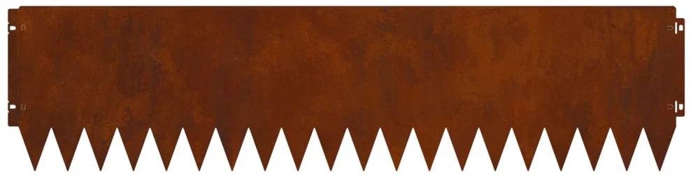 Vejo kraštas 10 vnt. 103 x 25 cm Plienas Rūdijanti