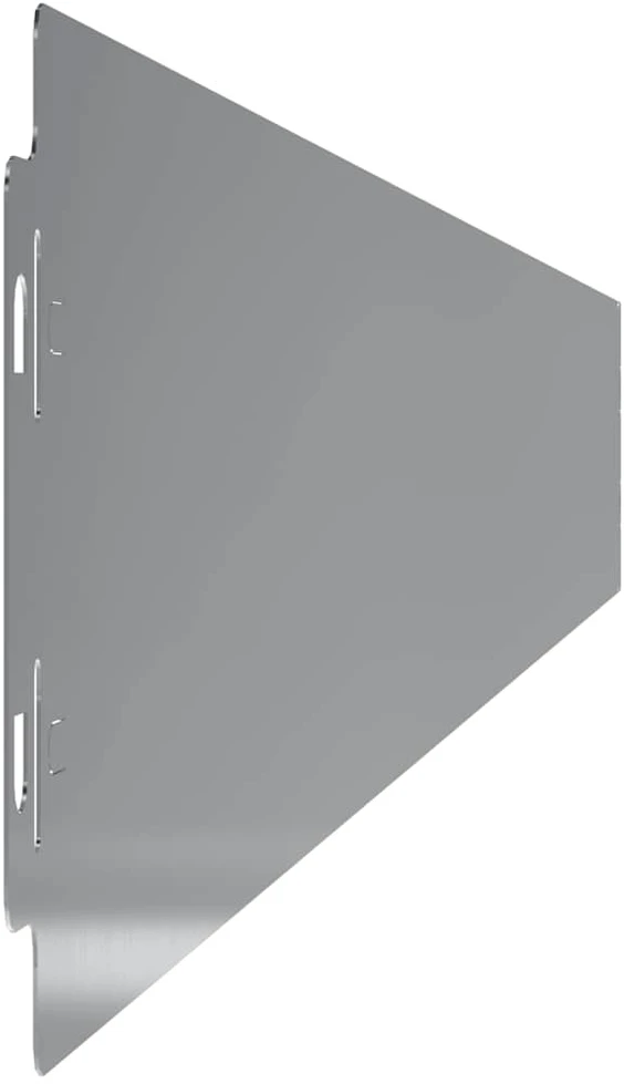 Vejos apvadai 10 vnt 10x103 cm Cinkuotas plienas
