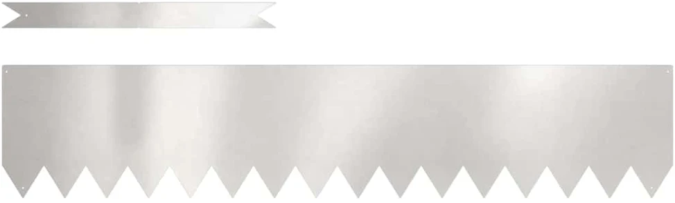 Vejo kraštas 10 vnt. 100 x 0.05 x 20 cm Nerūdijantis Plienas