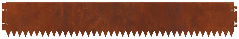 Vejos bortelis su užlenktu viršumi 10 vnt. 103x15cm Plienas