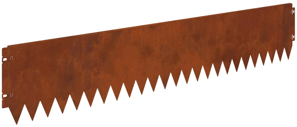 Vejos bortelis su užlenktu viršumi 10 vnt. 103x20cm Plienas