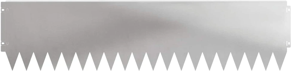 Vejo kraštas 10 vnt. 103 x 25 cm Plienas Sidabrinė