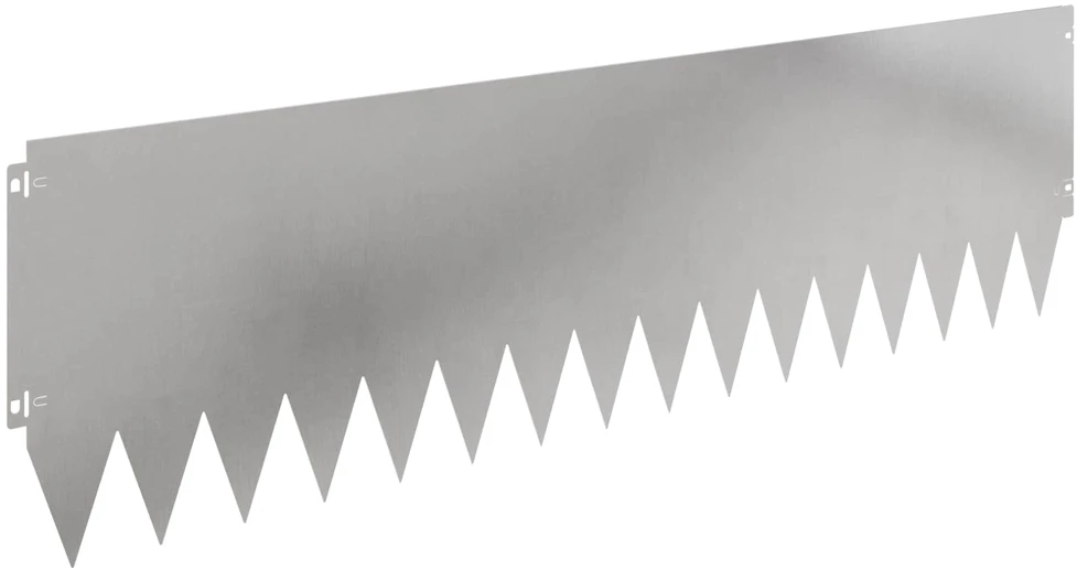 Vejo kraštas 10 vnt. 103 x 30 cm Stainless Steel Sidabrinė