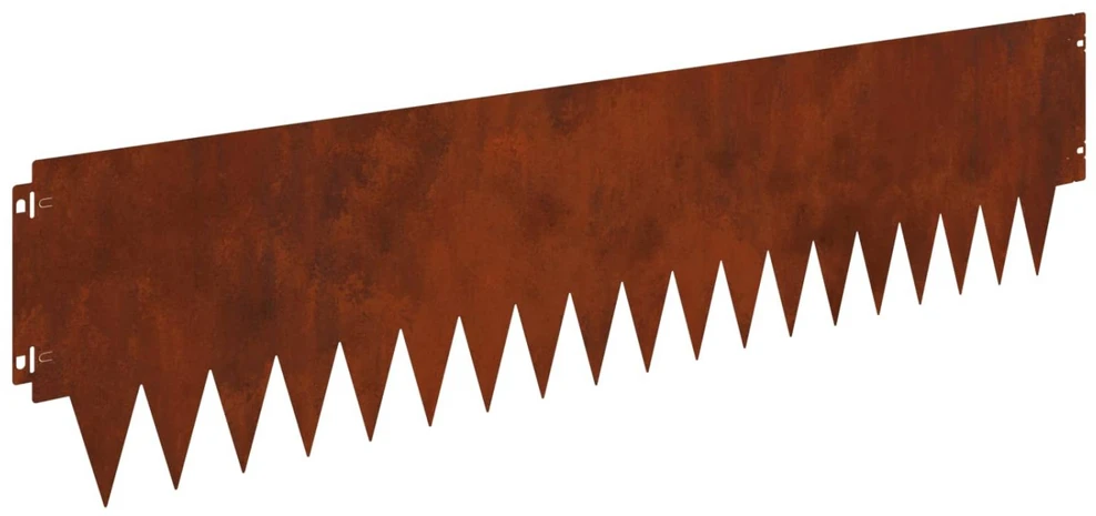 Vejo kraštas 20 vnt. 103 x 25 cm Plienas Rūdijanti