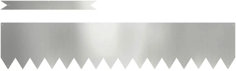 Vejo kraštas 20 vnt. 100 x 0.05 x 20 cm Cinkuota plienas