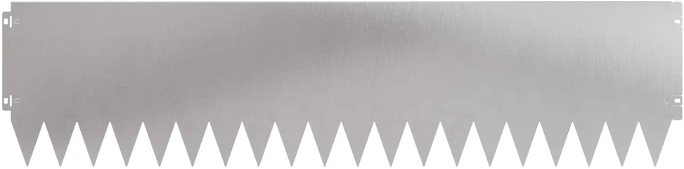 Vejo kraštas 20 vnt. 103 x 25 cm Stainless Steel Sidabrinė