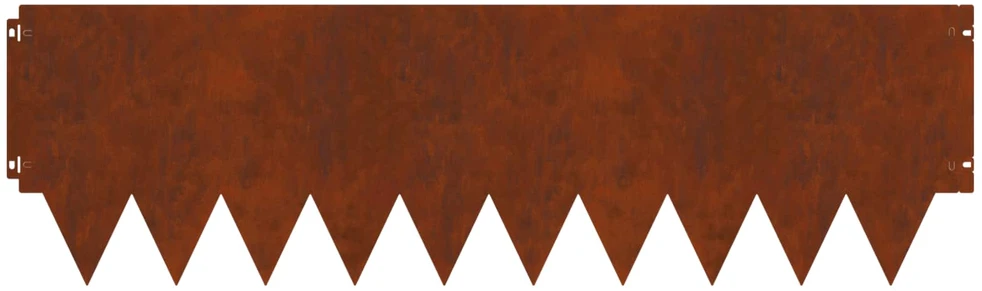 Vejo kraštas 20 vnt. 103 x 30 cm Plienas Rūdijanti