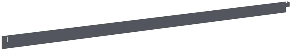 Vejo kraštas 30 vnt. 102 x 4 x 4 cm Plienas Antracito