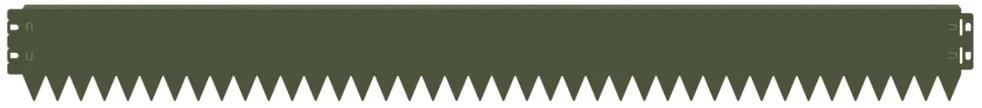 Vejo kraštas 30 vnt. 103 x 10 cm Plienas Alyvuogių žalia
