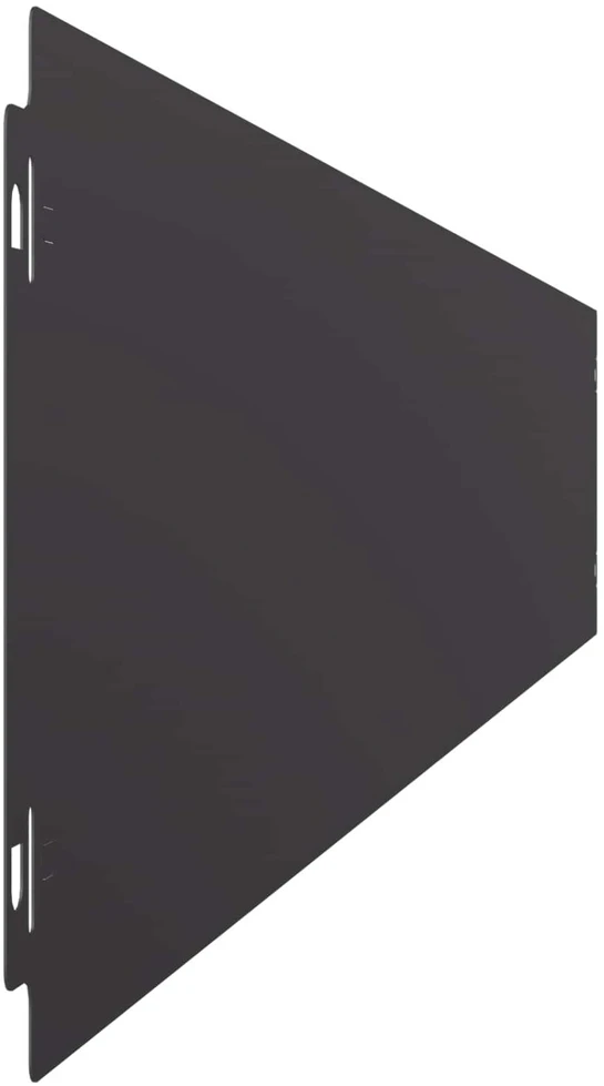 Vejo kraštas 30 vnt. 15 x 103 cm Plienas Juoda