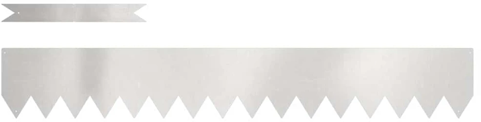 Vejo kraštas 30 vnt. 100 x 0,05 x 15 cm Nerūdijantis Plienas