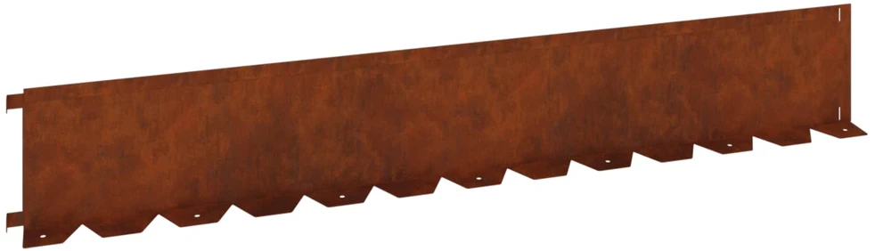 Vejo kraštas 30 vnt. 102 x 15 x 4 cm Plienas Rūdijanti