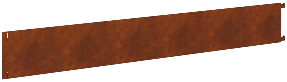 Vejo kraštas 30 vnt. 102 x 15 x 4 cm Plienas Rūdijanti
