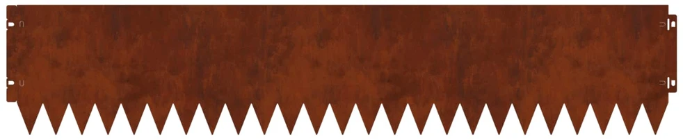Vejo kraštas 30 vnt. 103 x 20 cm Plienas Rūdijanti