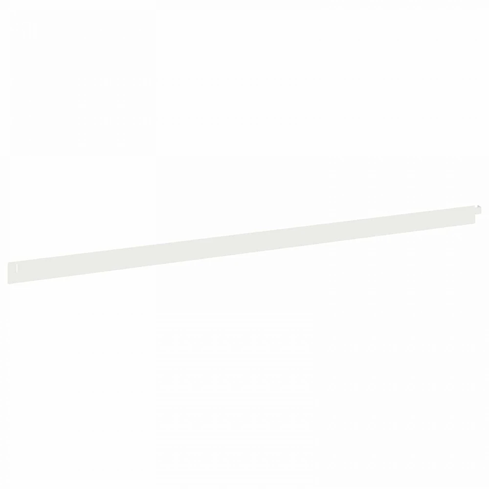 Vejo kraštas 50 vnt. 102 x 4 x 4 cm Plienas Balta