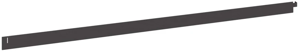 Vejo kraštas 50 vnt. 102 x 4 x 4 cm Plienas Juoda