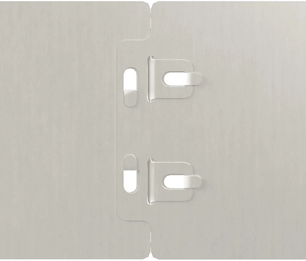 Vejos apvadai, 50vnt., 10x103cm, lankstus Corten plienas