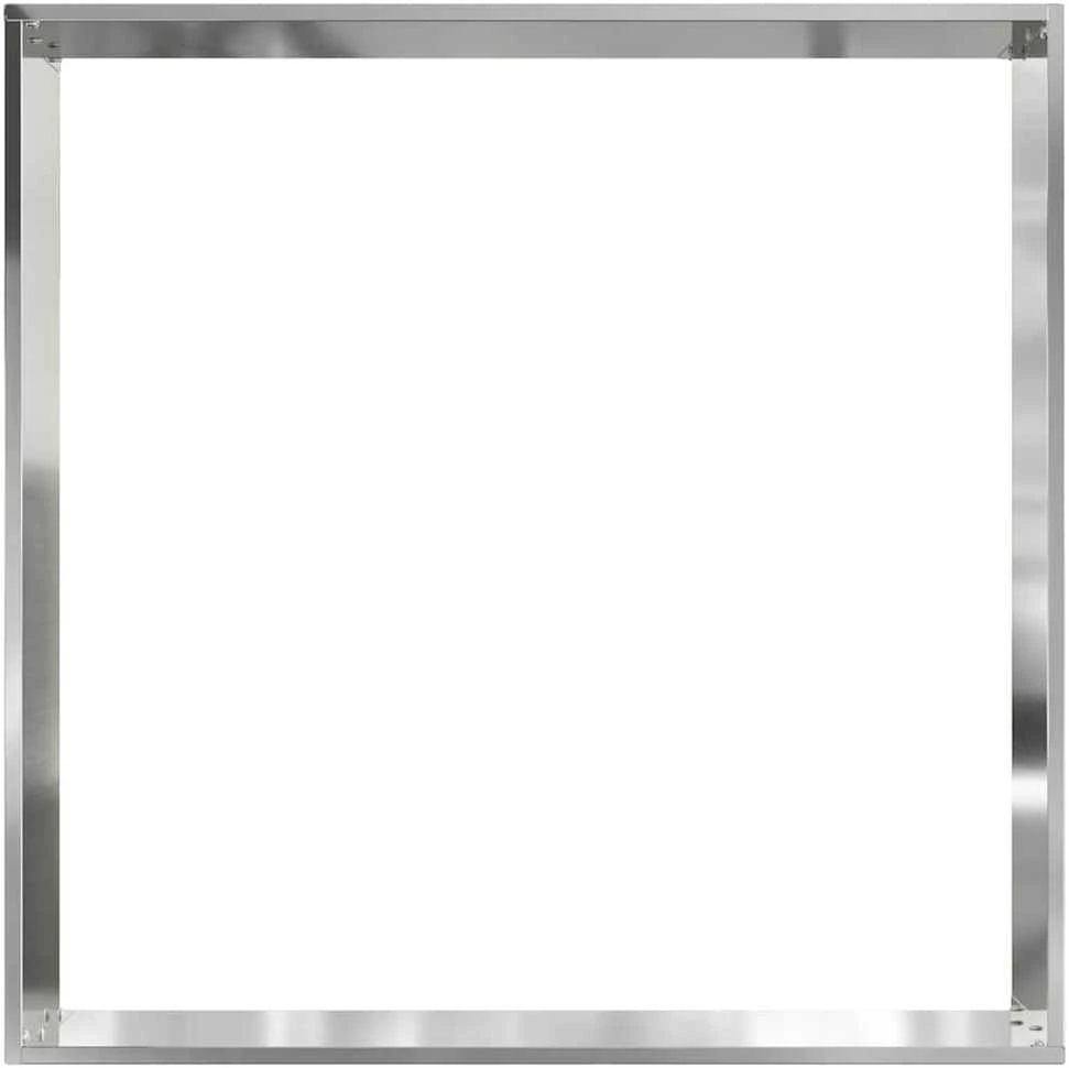 Vejo kraštas 6 vnt. 60 x 60 x 13 cm Galvanizuotas plienas