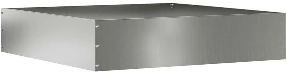 Vejo kraštas 60 x 60 x 13 cm Galvanizuotas plienas Sidabrinė