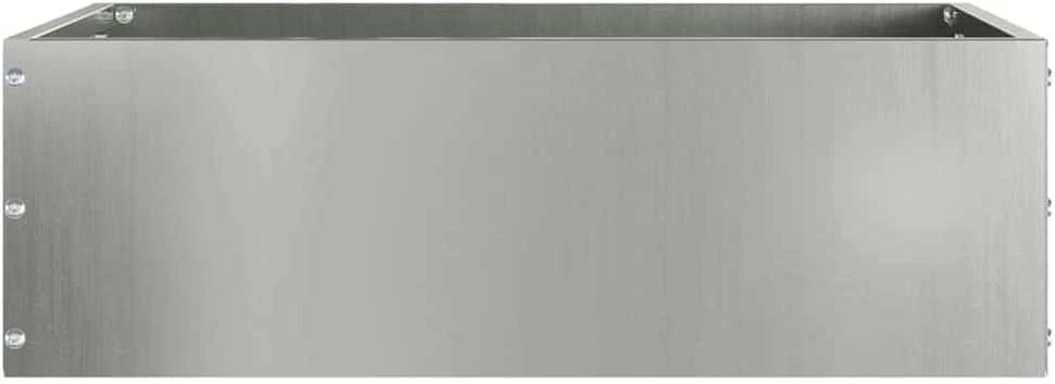 Vejo kraštas 40 x 40 x 13 cm Galvanizuotas plienas Sidabrinė