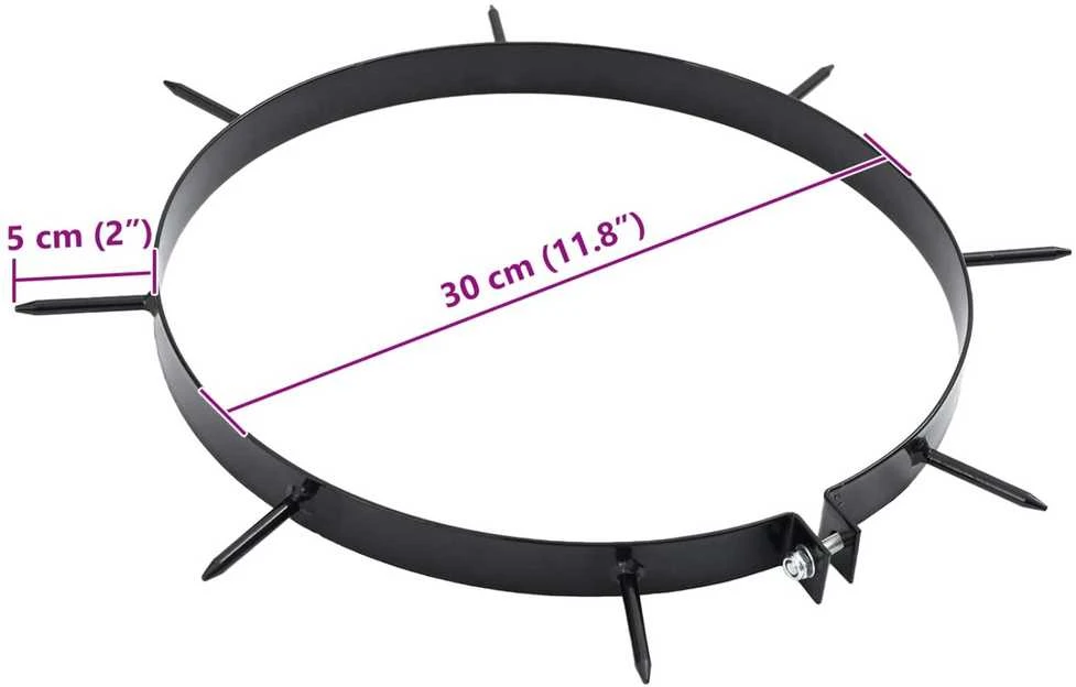 Vejos aeratoriaus spaustukas su smeigėmis 5 vnt. Ø 30 cm