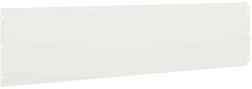 Vejo kraštas 10 vnt. 25 x 103 cm Šaltai valcuotas plienas Balta