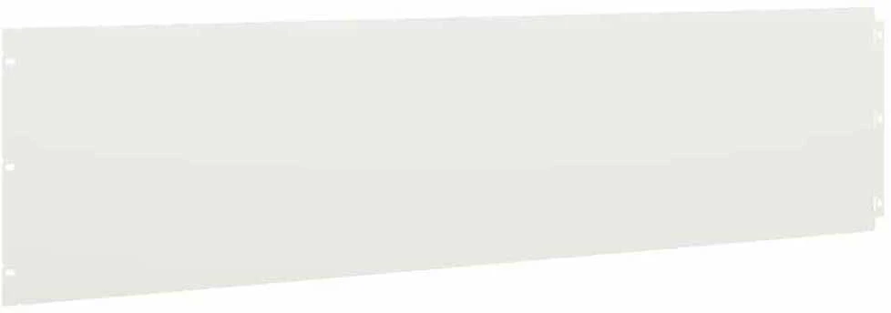 Vejo kraštas 10 vnt. 25 x 103 cm Šaltai valcuotas plienas Balta