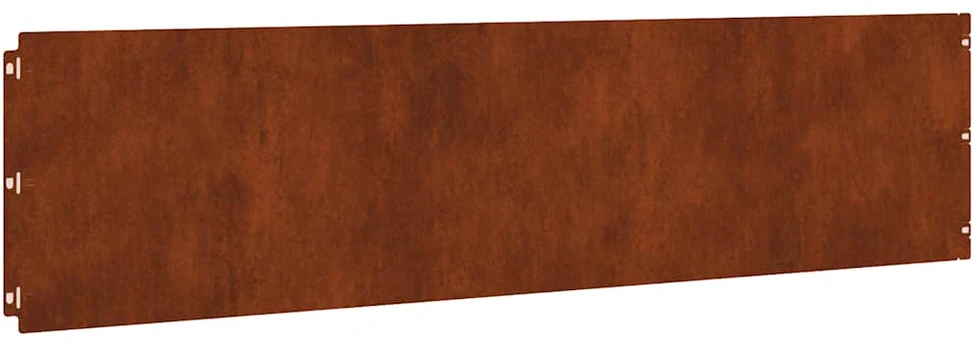 Vejo kraštas 20 pcs 25 x 103 cm Rūdijanti