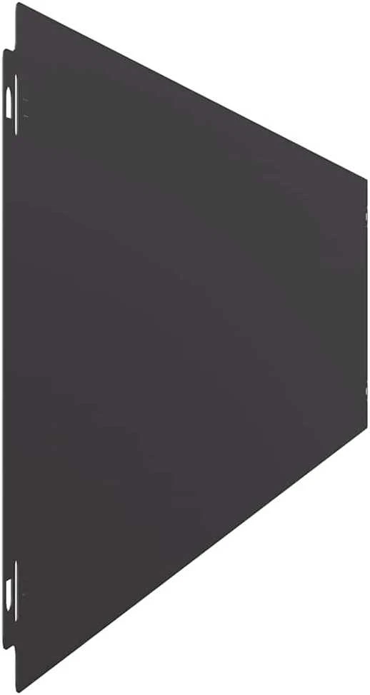 Vejo kraštas 30 vnt. 20 x 103 cm Plienas Juoda