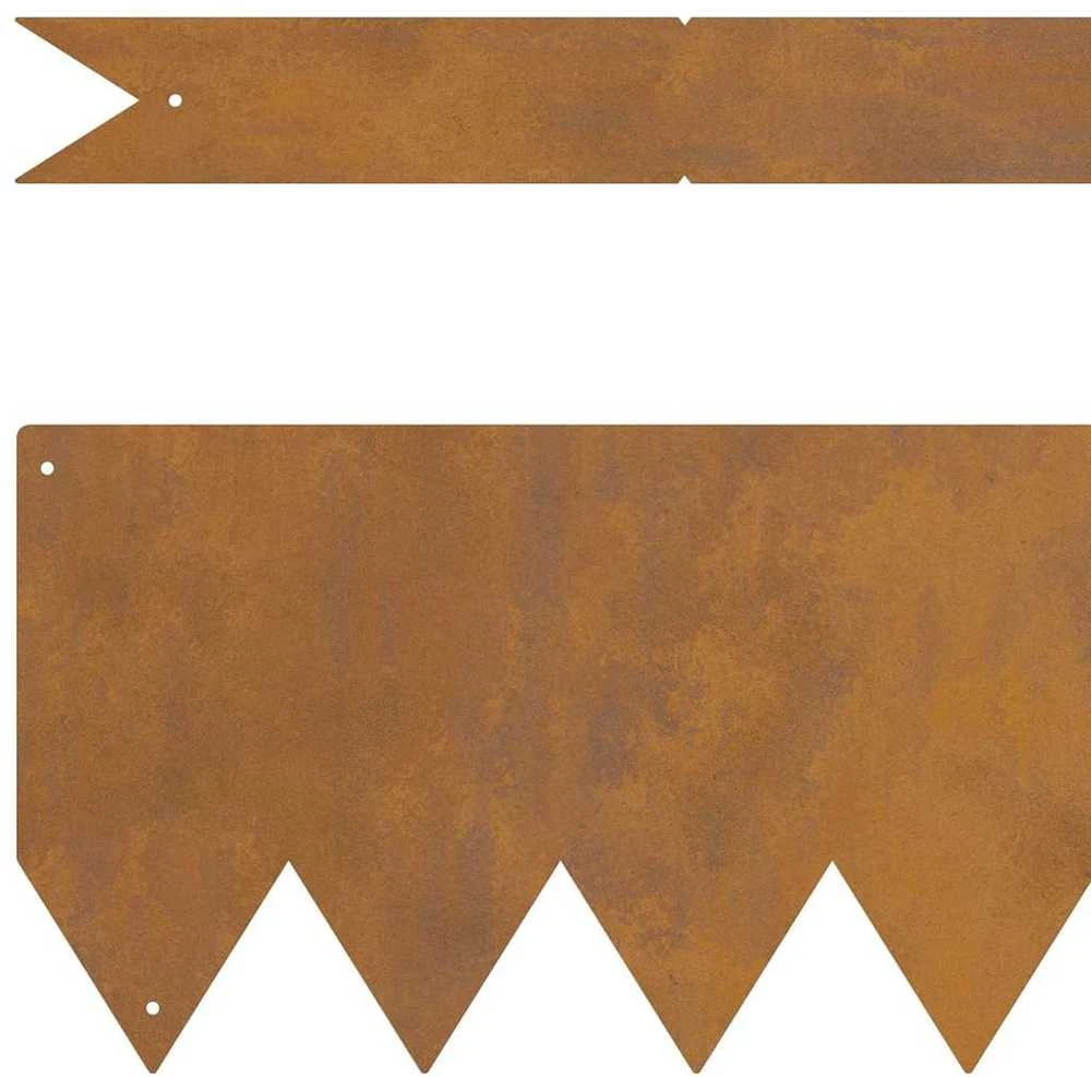 Vejo kraštas 20 vnt. 100 x 0,05 x 15 cm Rūdijanti