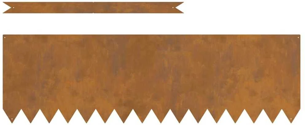 Vejo kraštas 30 vnt. 100 x 0,05 x 30 cm Rūdijanti