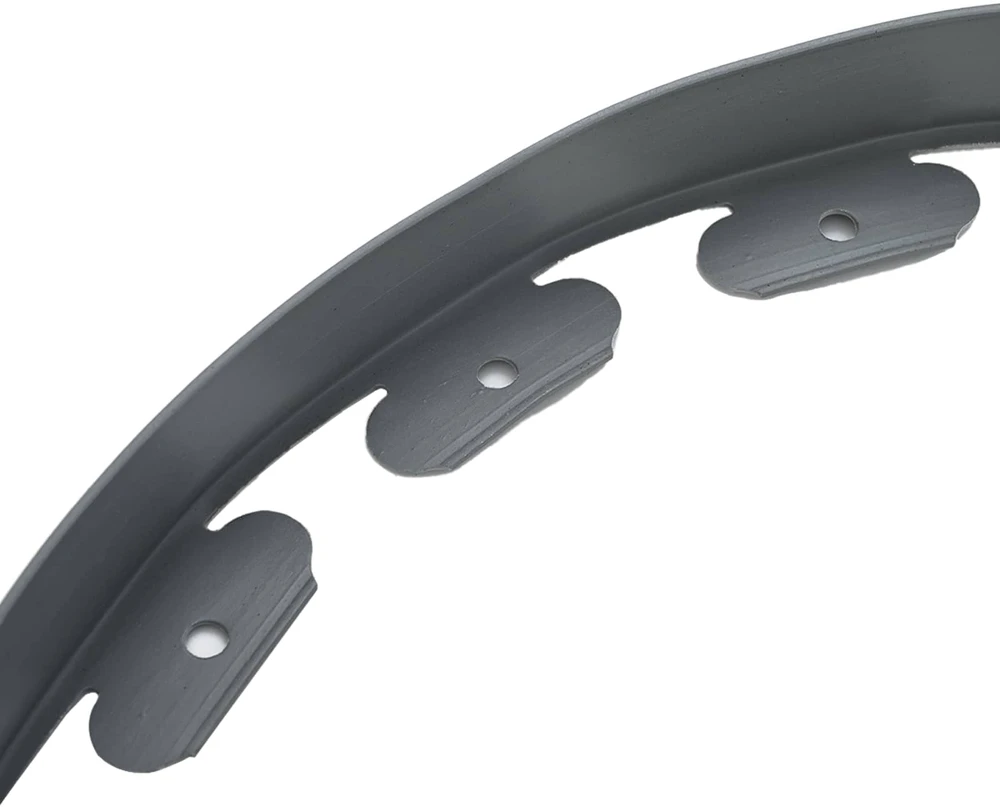 Vejos borteliai Pilka 1000 x 4 x 5 cm Plastmasė