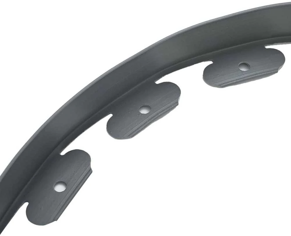 Vejos borteliai Pilka 1000 x 4 x 5 cm Plastmasė