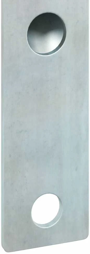 Vėliavos Stiebo Laikiklis Sidabro 15 x 3 x 0,35 cm Plienas