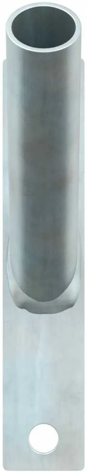 Vėliavos Stiebo Laikiklis Sidabro 15 x 3 x 0,35 cm Plienas