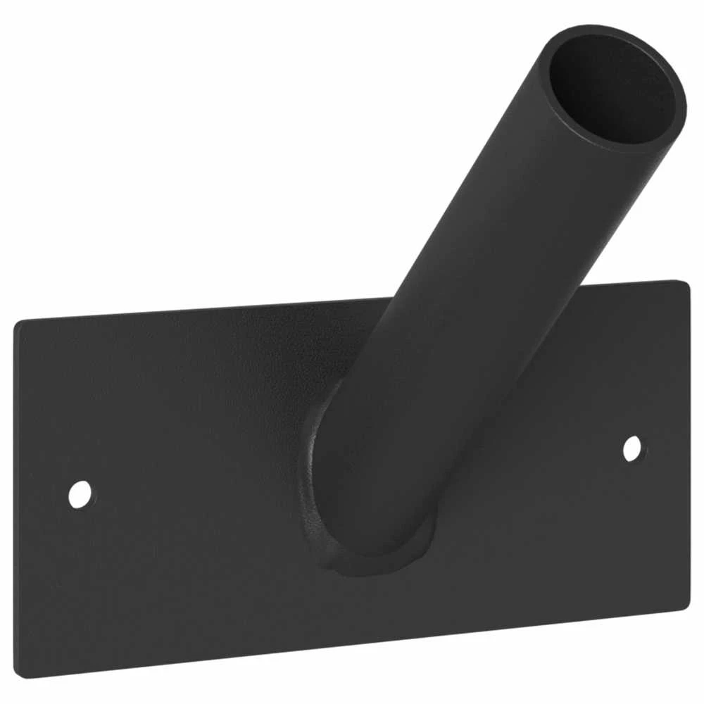 Vėliavos Stiebo Laikiklis Juoda 13 x 6 x 0,2 cm Plienas