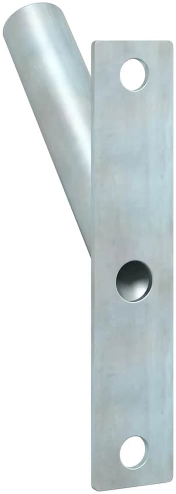 Vėliavos Stiebo Laikiklis Sidabro 15 x 3 x 0,35 cm Plienas