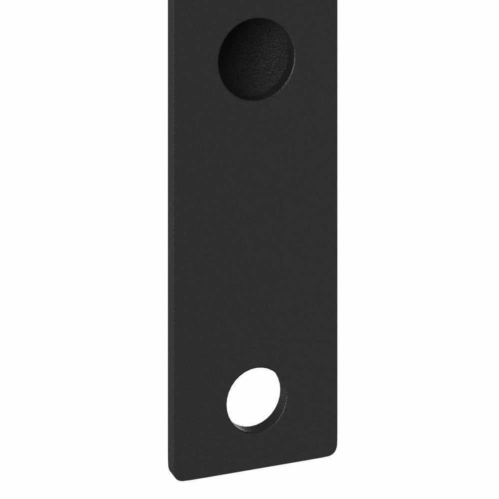 Vėliavos Stiebo Laikiklis Juoda 15 x 3 x 0,35 cm Plienas