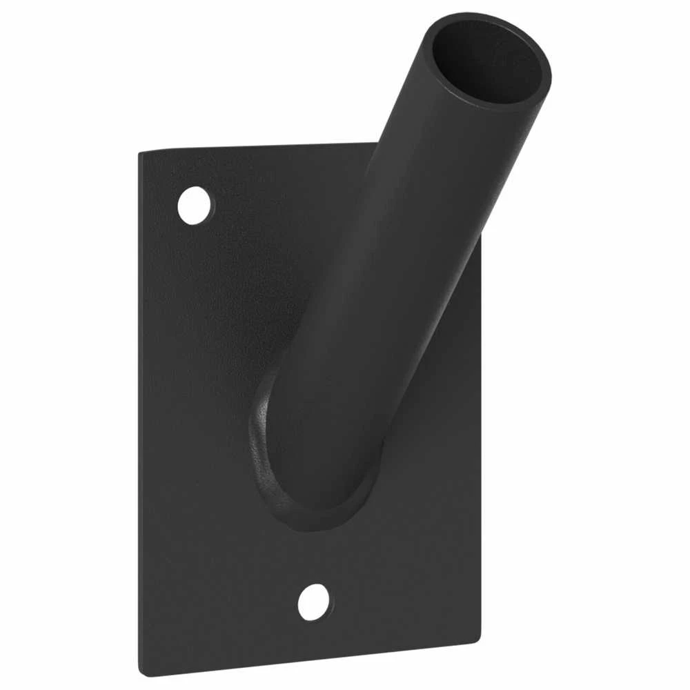 Vėliavos Stiebo Laikiklis Juoda 10,5 x 7,5 x 0,25 cm Plienas