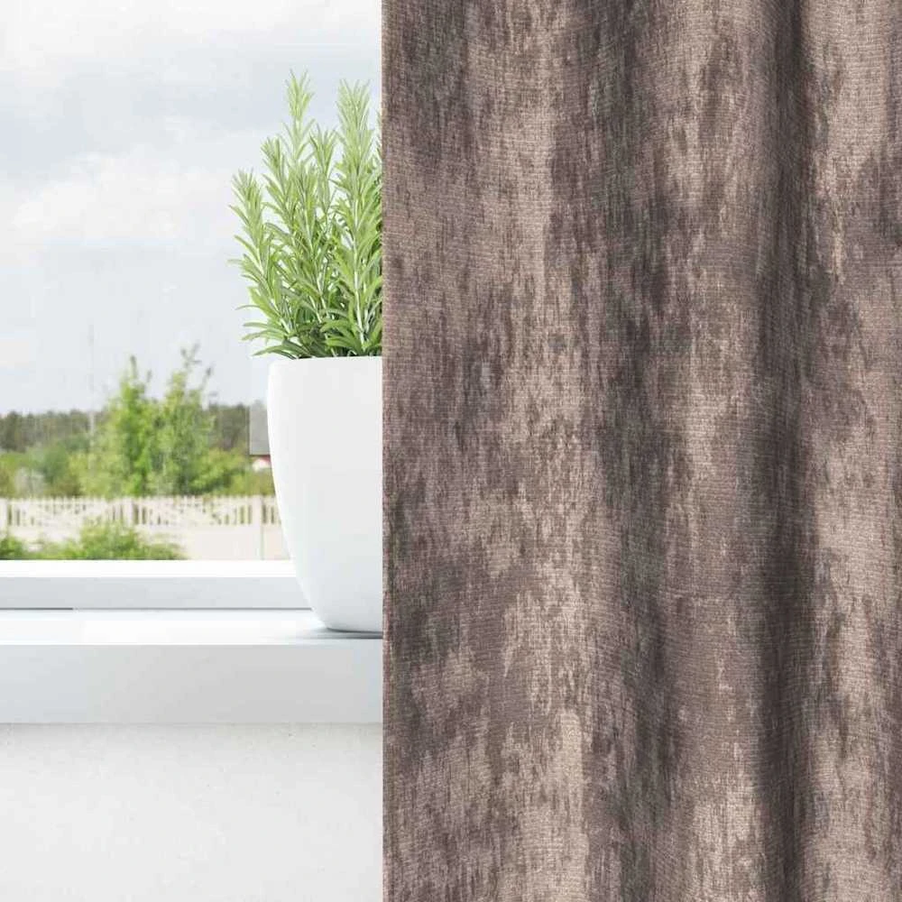 Aksominio tipo užuolaidos 2 vnt. Kapučino 260 x 140 cm Aksomas